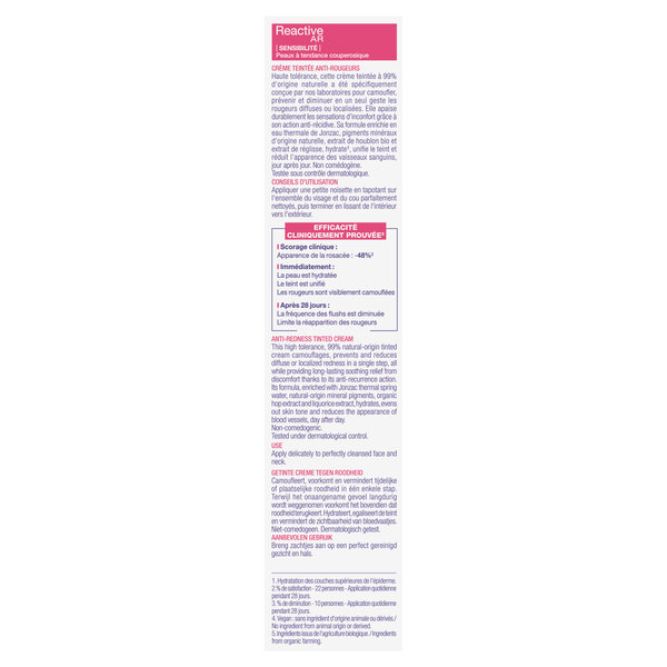 ETJ REACTIVE AR CREME TEINTEE 40ML COE – Image 6