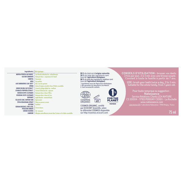 NB DENTIFRICE GENCIV SENS+ETUI COE 75ML – Image 5