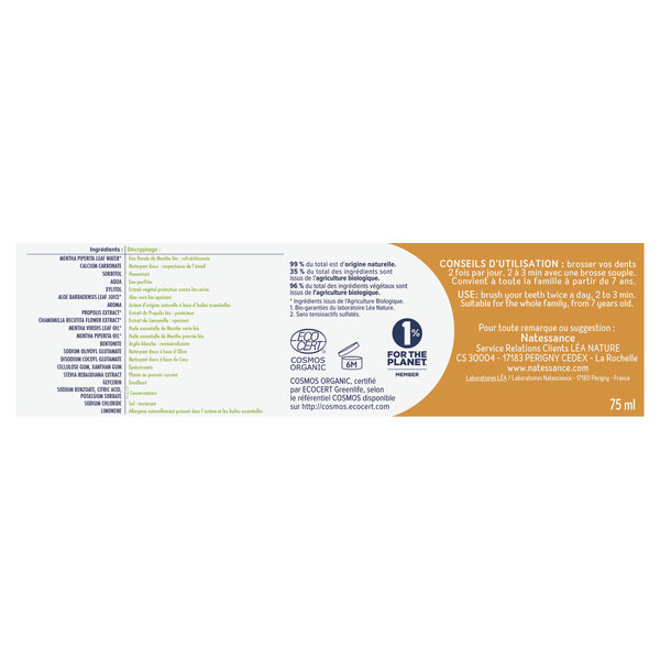 NB DENTIFRICE COMPLET+ ETUI COE 75ML – Image 5