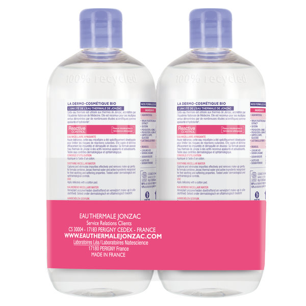 ETJ LOT EAU MICEL REACT CTRL 2X500ML – Image 3