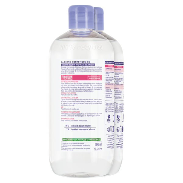 ETJ LOT EAU MICEL REACT CTRL 2X500ML – Image 4