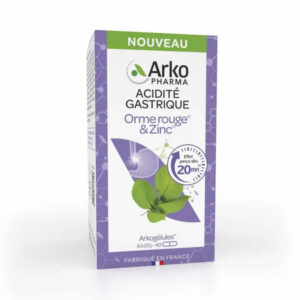Arkopharma Arkogélules Acidité Gastrique Orme Rouge & Zinc 40 gélules
