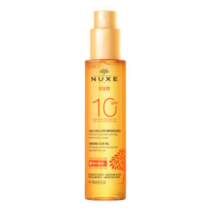 Huile bronzante faible protection SPF10, Nuxe Sun 150ml - Image 1