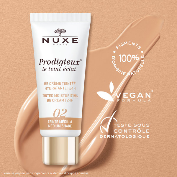 Prodigieux® le teint éclat - BB Crème Teintée Hydratante | 24H - 30ml (Teinte Medium) – Image 3