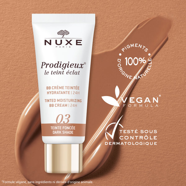 Prodigieux® le teint éclat - BB Crème Teintée Hydratante | 24H - 30ml (Teinte Foncée) – Image 3