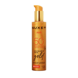 Huile solaire or haute protection SPF50 Nuxe Sun 150ml - Image 1