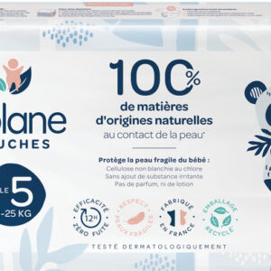 Couches Bébé Taille 5 11-25kg Naturelles BIOLANE - Image 1