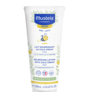 MUSTELA Lait nourrissant au Cold Cream à la cire d'abeille BIO