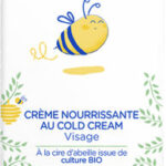 MUSTELA Crème nourrissante au Cold Cream à la cire d'abeille BIO