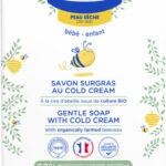 MUSTELA Savon surgras au Cold Cream à la cire d'abeille BIO