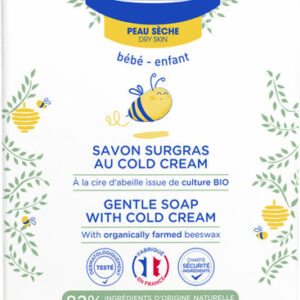 MUSTELA Savon surgras au Cold Cream à la cire d'abeille BIO
