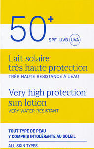 MUSTELA Lait Solaire très haute protection SPF 50+ Famille 100ml