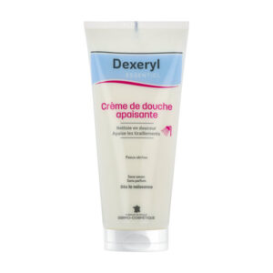DEXERYL ESSENTIEL crème de douche apaisante 200ml, peaux sèches, sans savon, sans parfum, dès la naissance. - Image 1