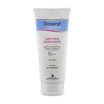 DEXERYL ESSENTIEL lait riche nourrissant 200ml, apaisant, hydratant et protecteur des peaux sèches, sans parfum. Dès la naissance.