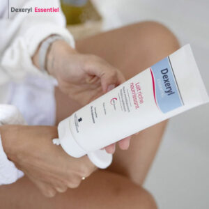 DEXERYL ESSENTIEL lait riche nourrissant 200ml, apaisant, hydratant et protecteur des peaux sèches, sans parfum. Dès la naissance. - Image 5