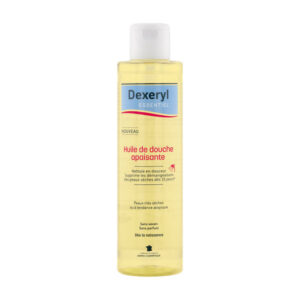 DEXERYL ESSENTIEL huile de douche apaisante 200ml, peaux très sèches ou à tendance atopique, sans savon, sans parfum. Dès la naissance. - Image 1
