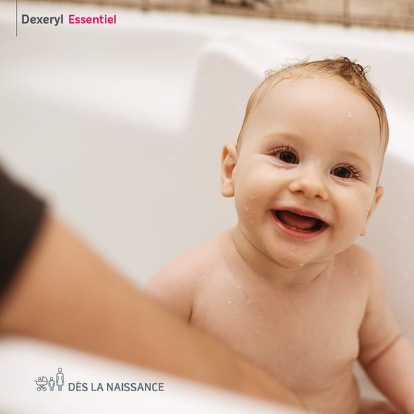 DEXERYL ESSENTIEL huile de douche apaisante 200ml, peaux très sèches ou à tendance atopique, sans savon, sans parfum. Dès la naissance. – Image 5