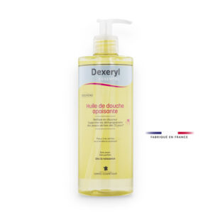 DEXERYL ESSENTIEL huile de douche apaisante 500ml, peaux très sèches ou à tendance atopique, sans savon, sans parfum. Dès la naissance. - Image 1