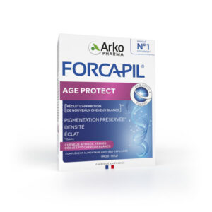 Arkopharma Forcapil Age Protect Cheveux Blancs & Ternes 30 comprimés - Image 1