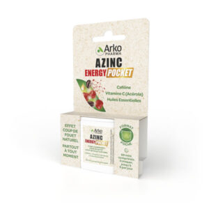 Arkopharma Azinc Energy Pocket Caféine & Vitamine C 60 mini-comprimés - Image 3