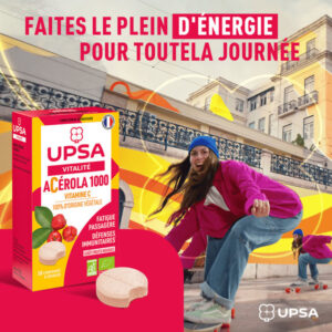 Complément alimentaire Vitalité - Acérola 1000 Bio - 2 tubes de 15 comprimés à croquer - Image 5