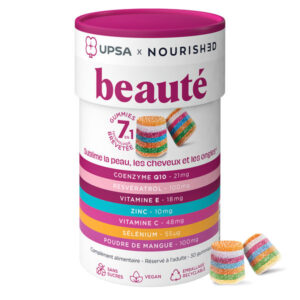 UPSA x NOURISHED - Gummies 7en1 Beauté - Boîte de 30 gummies - Image 1