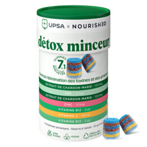 UPSA x Nourished Gummies 7 en 1 Détox Minceur - Image 1