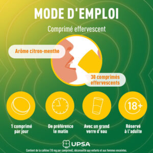 Complément alimentaire UPSA Energie booster 5en1 - 20 Comprimés effervescents - Image 4