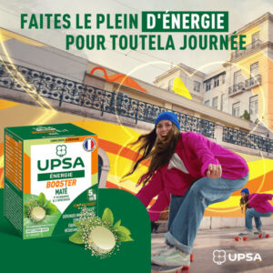 Complément alimentaire UPSA Energie booster 5en1 - 20 Comprimés effervescents - Image 5