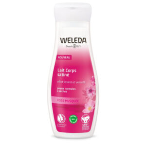 WELEDA - Lait Corps satiné Rose Musquée - 200 ml - Image 1