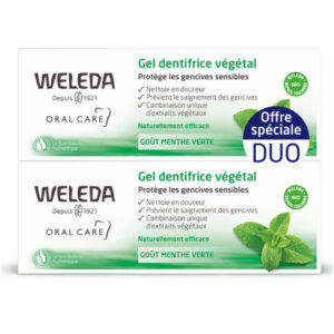 Weleda - Duo Gel Dentifrice Végétal - 2x75 ml