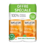 Weleda - Duo Déodorant roll-on 24H Argousier - 2x50 ml