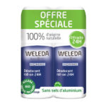 Weleda - Déodorant roll-on 24H Homme - 2x 50ml