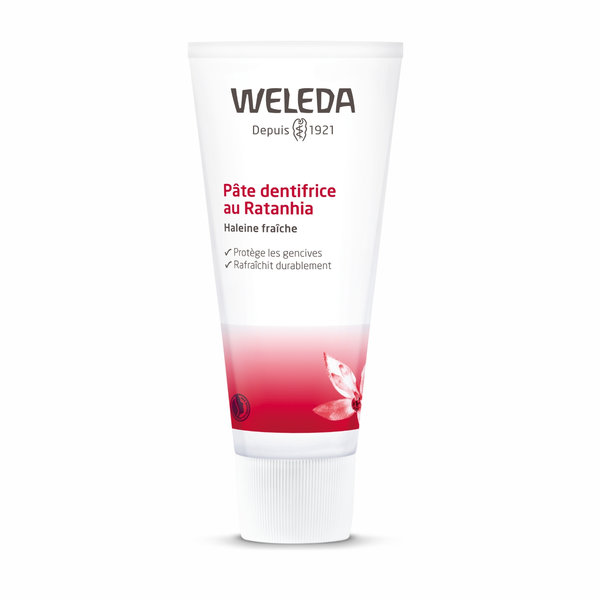 WELEDA - Pâte dentifrice au Ratanhia - 75 ml – Image 2
