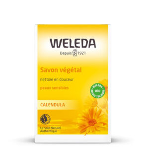 WELEDA - Savon végétal au Calendula - 100 g - Image 1