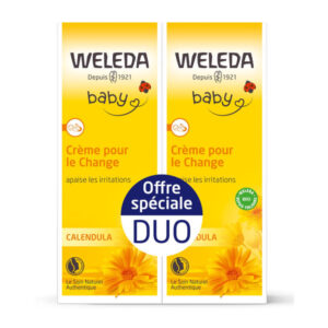Weleda - Duo Crème pour le Change au Calendula Bio - 2x75 ml