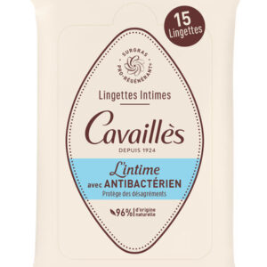 LINGETTES ANTI BACTÉRIENNES BIODEGRADABLES x15