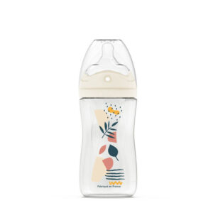 DODIE Biberon anti-colique Teat & Ring - 270ml - TERRA - 3+ mois - tétine biomimétisme débit 2