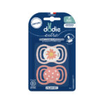 DODIE SUCETTE ANATOMIQUE +6M F2 EXTRA FINE ROSE X2