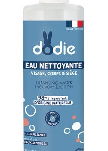 DODIE Eau Nettoyante 3 en 1 - siège, visage et corps - dès la naissance - 500mL