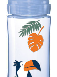 DODIE Biberon anti-colique - 330ml -  BLEU JUNGLE - Tétine Tonde 3 vitesses débit 3