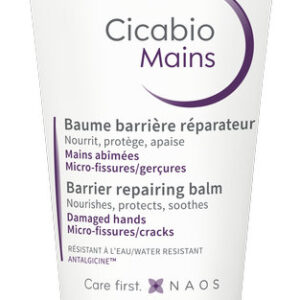 BIODERMA Cicabio main crème réparatrice mains sèches abîmées craquelées 50ml - Image 1