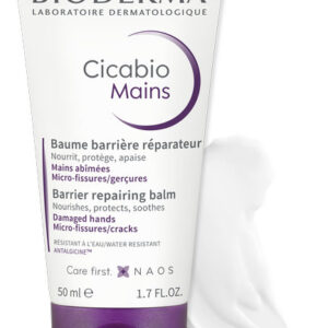 BIODERMA Cicabio main crème réparatrice mains sèches abîmées craquelées 50ml - Image 2