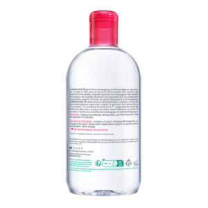 BIODERMA Créaline H2O TS eau micellaire démaquillante peau très sèche 500ml - Image 2