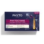 Phytocyane Traitement Antichute Femme - Chute Réactionnelle 12 ampoules x 5ml