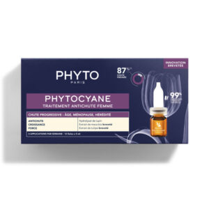 Phytocyane Traitement Antichute Femme - Chute Progressive 12 fioles x 5ml - Image 1