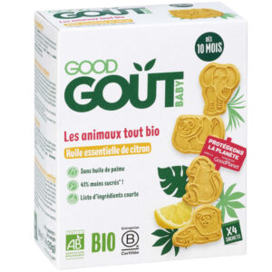 Les Animaux tout bio à l'huille essentielle de citron 80g