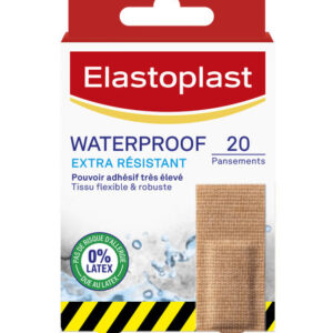 ELASTOPLAST WATERPROOF TISSU RESISTANT - 20 pansements - 1 format