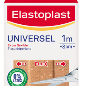 ELASTOPLAST UNIVERSEL TISSU - bandes à découper 10 x 8cm