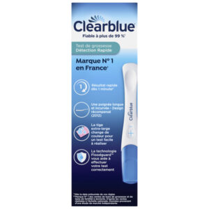 Test de grossesse Clearblue Détection Rapide, Kit avec 1 test - Image 3